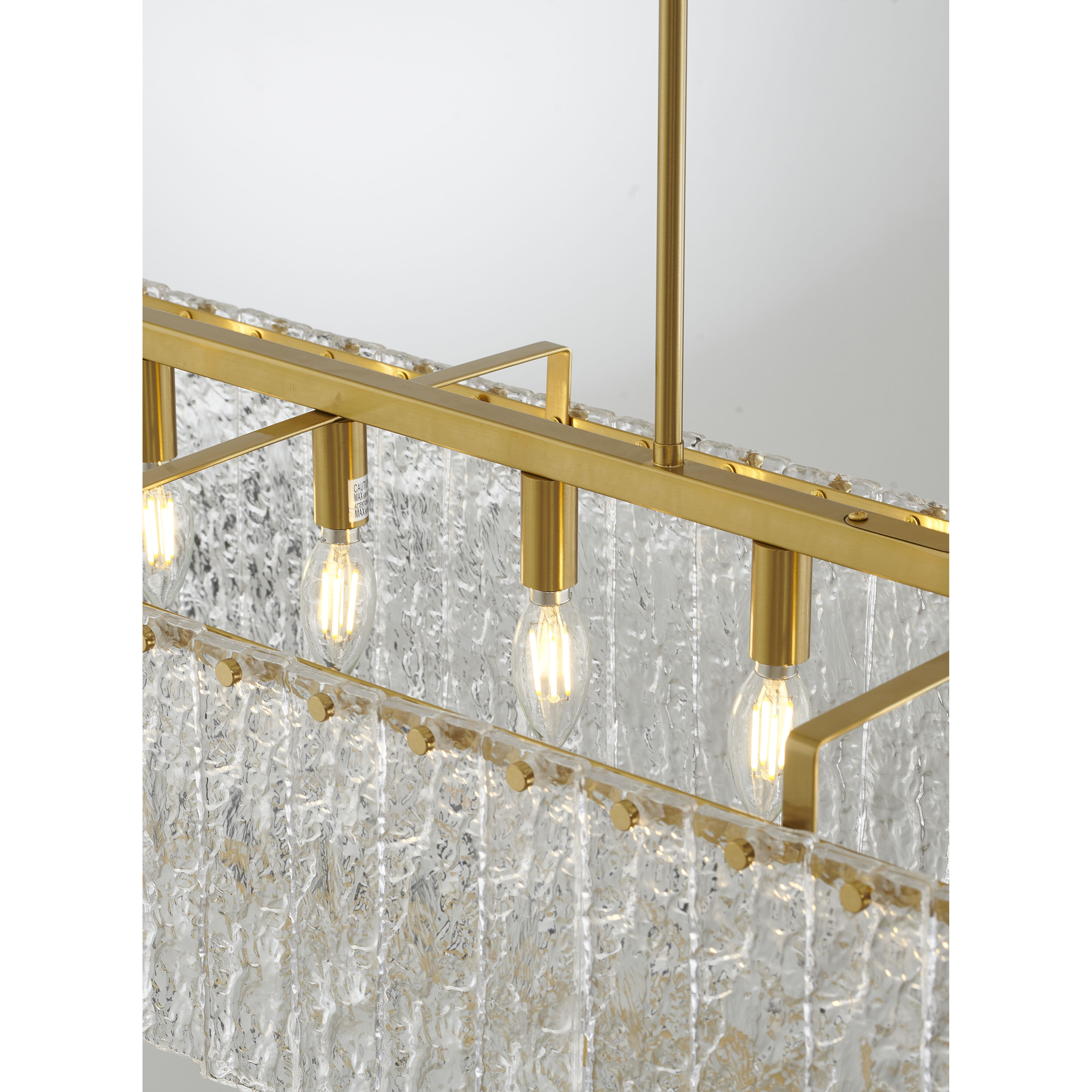 Canada LED 13.25 inch Brass Chandelier Ceiling Light